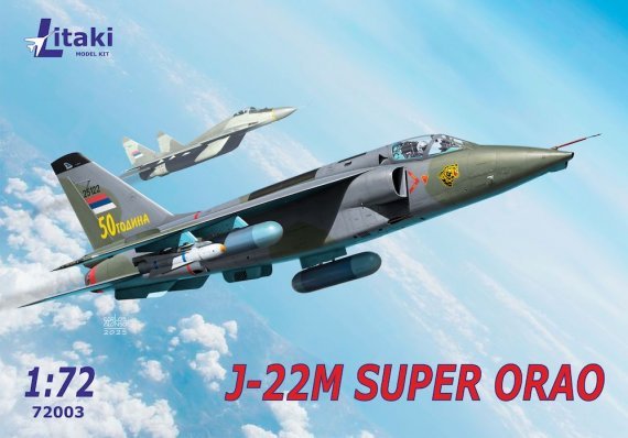 Litaki 1/72 Soko J-22M Super Orao Aereo attacco