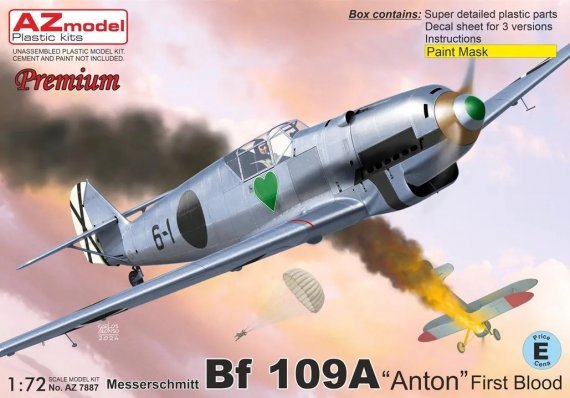 1/72 Messerschmitt Bf 109A Anton