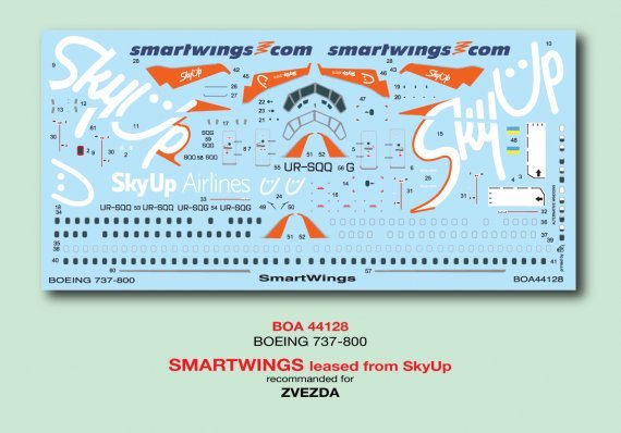 1/144 B-737-800 Smartwings SkyUp