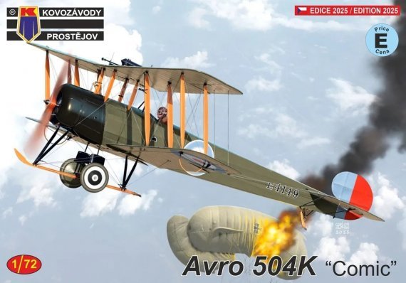 1/72 Avro 504K Comic