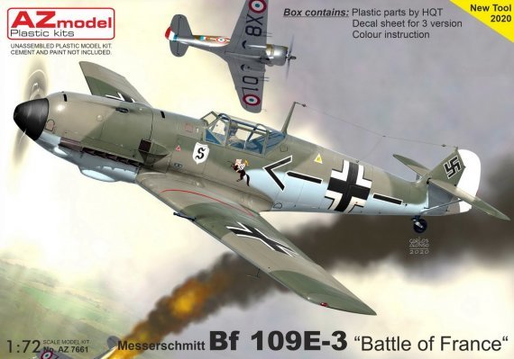 1/72 Bf 109E-3 Battle of France