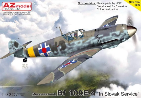 1/72 Messerschmitt Bf-109E-4 In Slovak Service