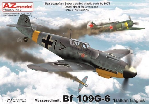 1/72 Messers. Bf 109G-6 Balkan Eagles