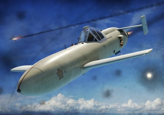 1/72 Yokosuka MXY-7 Ohka model 22