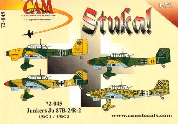 1/72 Junkers Ju 87B-2/R-2