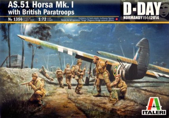 1/72 Airspeed AS.51 HORSA Mk.I/II & British Paratroops