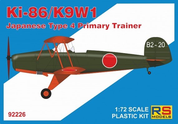 1/72 Ki-86/K9W1 Japanese Type 4 Trainer