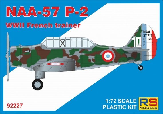 1/72 NAA-57 P-2 French WWII Trainer