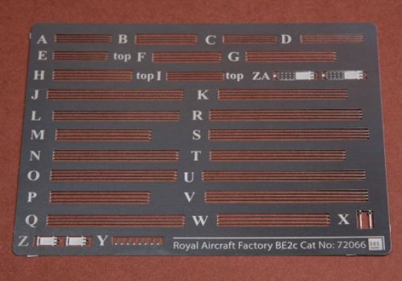 1/72 Royal Aircraft Factory BE2c External PE set