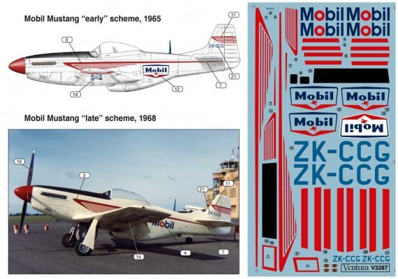 1/32 New Zealand civilian Mobil Mustang