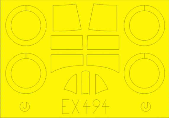 Mask 1/48 Gladiator Mk.I