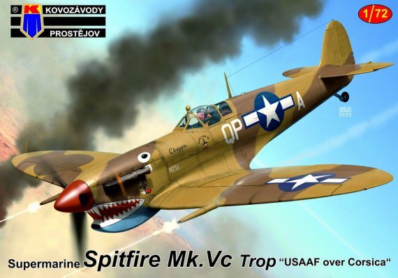 1/72 Spitfire Mk.Vc Trop USAAF over Corsica