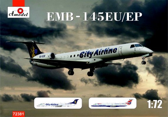 1/72 EMB-145 EU/EP 2x camouflages