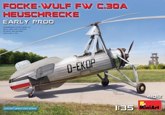 1/35 Focke-Wulf Fw C.30A Heuschrecke