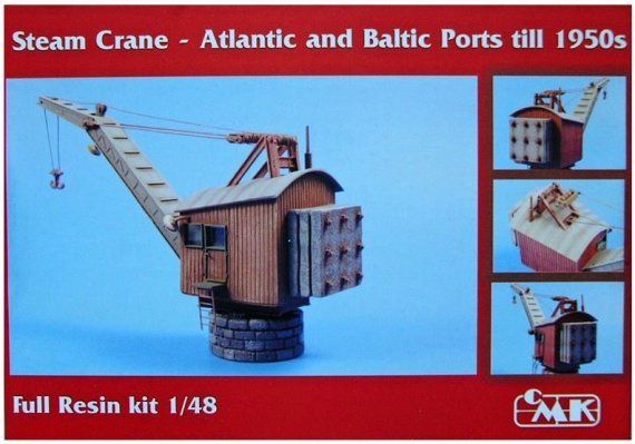 1/48 Steam Crane Atlantic&Baltic Ports till 1950s