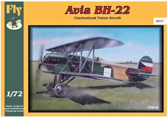 1/72 Avia BH-22 (Czechoslovak Trainer Aircraft)