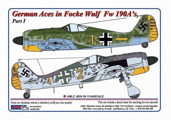 1/144 German Aces in Focke-Wulf Fw-190As,Part I