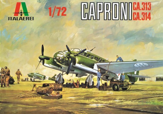 1/72 Caproni CA-313/14 Ground Attack Aircraft