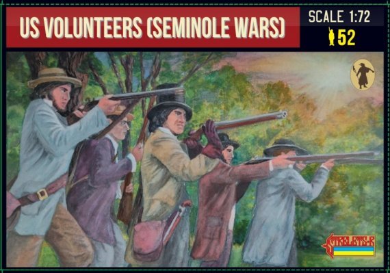 1/72 US Volunteers Seminole Wars