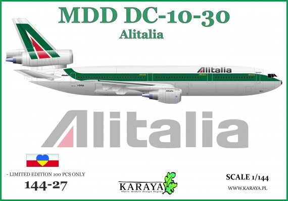 1/144 DC-10-30 Alitalia