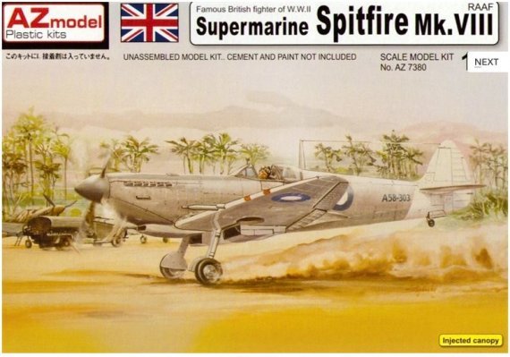 1/72 Supermarine Spitfire Mk.VIII (RAAF)
