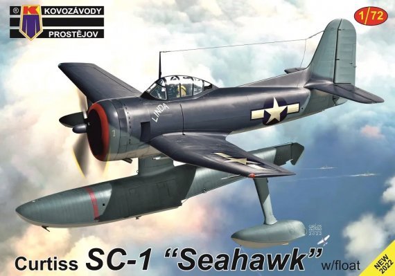 1/72 Curtiss SC-1 Seahawk with float
