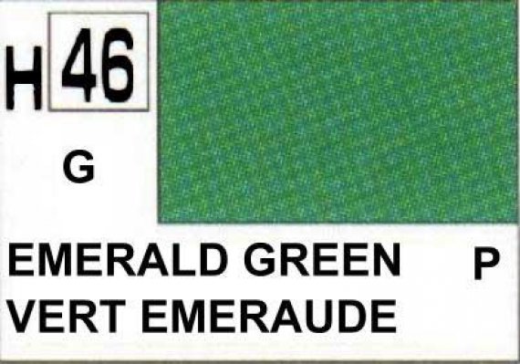 H046 Emerald Green  Vert emeraude (G)