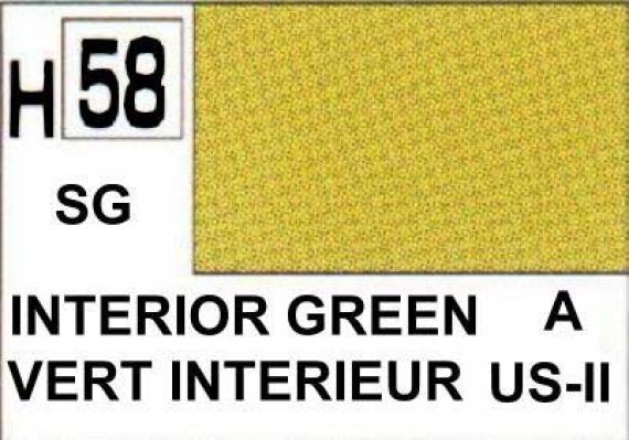 H058 Interior green  Vert interieur (SG)