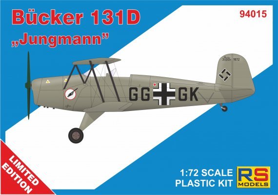 1/72 Bucker Bu-131D Jungmann GG+GK and KI+YU
