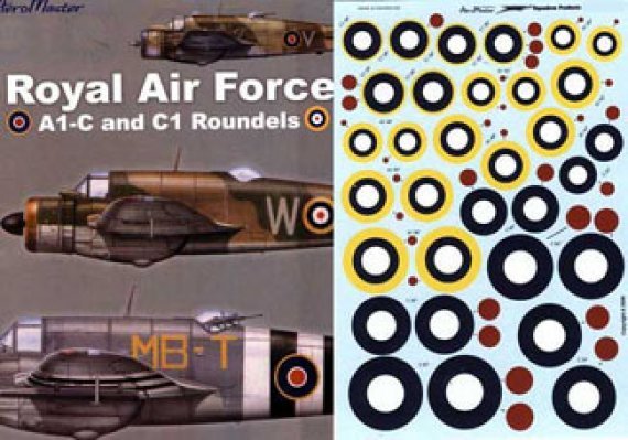 1/48 Royal Air Force A1-C/C1 Roundels