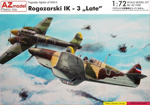 1/72 Rogozarski IK-3 Late