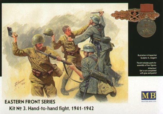 Masterbox 1/35 Front de l'Est �t� 1941 Combat Rapproch�