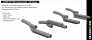 Messerschmitt Bf-110G-4 exhaust stacks 1/48
