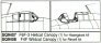 1/32 F6F-3 Hellcat Canopy. 1 piece, for Hasegawa kit