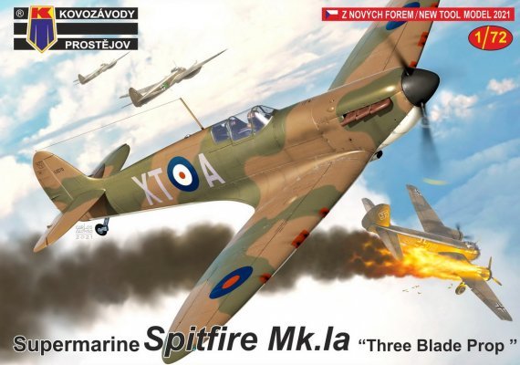 1/72 Supermarine Spitfire Mk.IA Three-bladed Propeller new tool