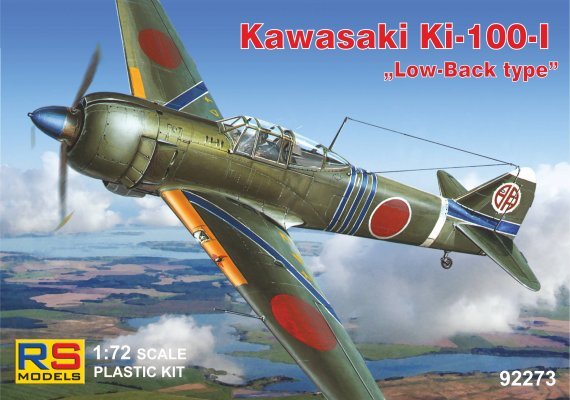 1/72 Kawasaki Ki-100-I Low-Back type