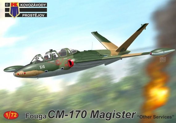 1/72 Fouga CM-170 Magister Cambodia, Salvador, Algeria