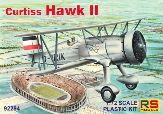1/72 Curtiss Hawk II Udet
