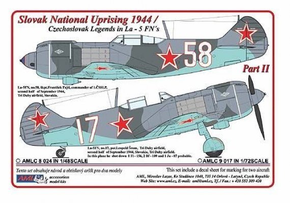 1/72 Slovak National Uprising 1944/ Czechoslovak Legends in Lavo