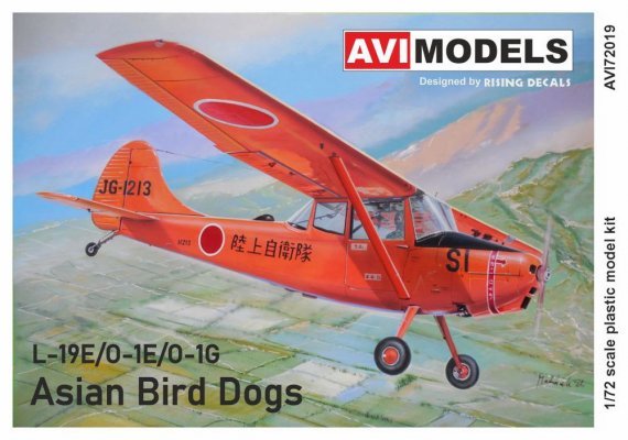 1/72 Cessna L-19E/O-1E/O-1G Asian Bird Dogs Republic of Korea