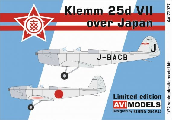1/72 Klemm 25d VII over Japan, 1935-1937