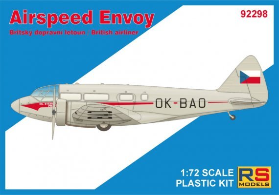 1/72 Airspeed Envoy Castor engine