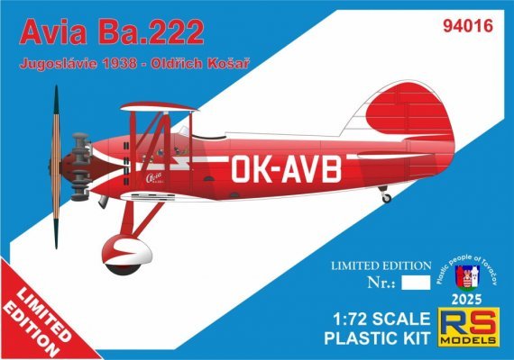1/72 Avia Ba.222 1 decal v. for Czechoslovakia RP+PE