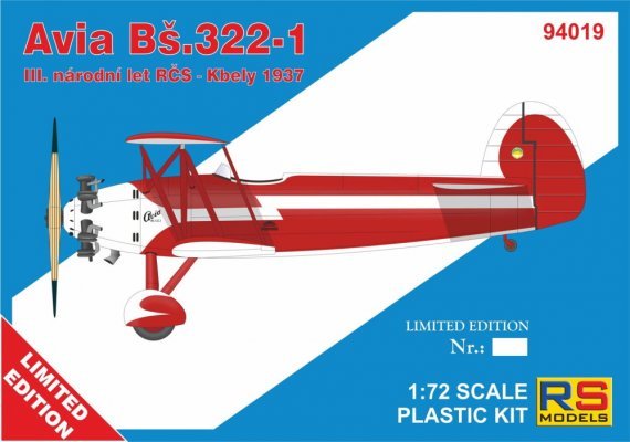 1/72 Avia BS.322-1 Aerial Acrobatics, Kbely 137