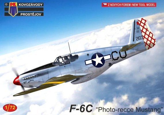 1/72 North-American F-6C Photo-recce Mustang