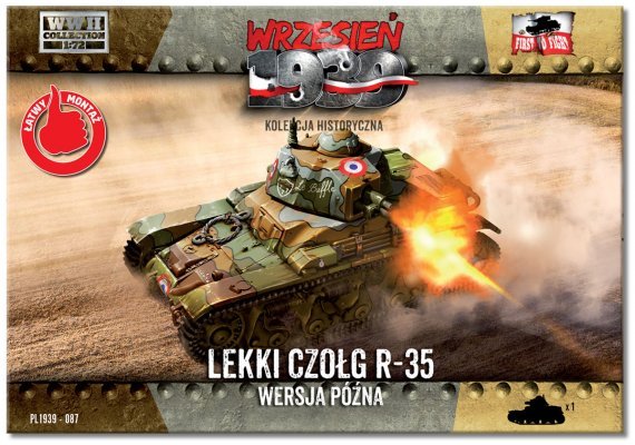 1/72 Renault R-35 Late French Light Tank