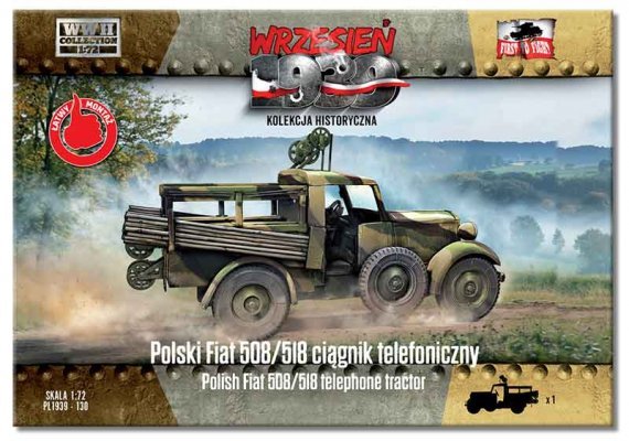 First to Fight 1/72 Polski Fiat 508/518 Tracteur T�l�phone