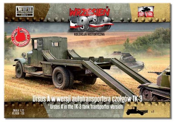 First to Fight Ursus A TK-3 Transporteur de char 1/72