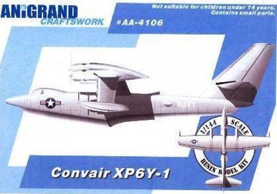 1/144 Convair XP6Y-1 prototype flying boat And these bonus