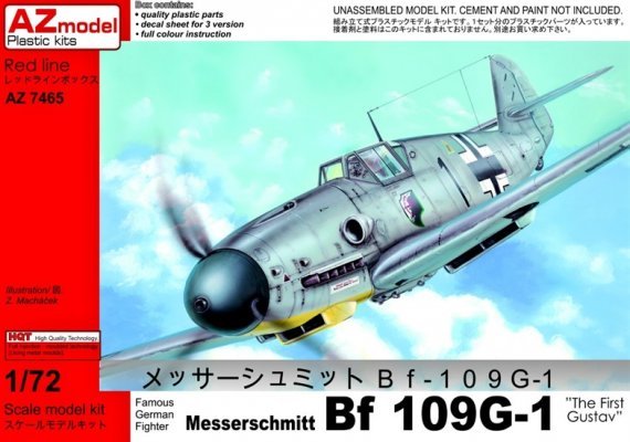 1/72 Messerschmitt Bf 109G-1 The First Gustav